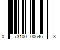 Barcode Image for UPC code 073100006463