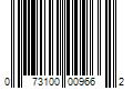 Barcode Image for UPC code 073100009662