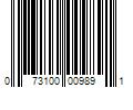 Barcode Image for UPC code 073100009891