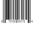 Barcode Image for UPC code 073100031724