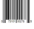 Barcode Image for UPC code 073101002785