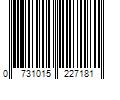 Barcode Image for UPC code 0731015227181