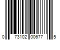 Barcode Image for UPC code 073102006775