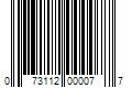 Barcode Image for UPC code 073112000077