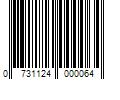 Barcode Image for UPC code 0731124000064