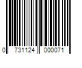 Barcode Image for UPC code 0731124000071