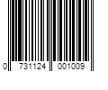 Barcode Image for UPC code 0731124001009