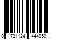 Barcode Image for UPC code 0731124444950