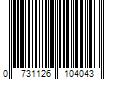 Barcode Image for UPC code 0731126104043