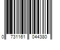 Barcode Image for UPC code 0731161044380