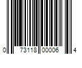 Barcode Image for UPC code 073118000064