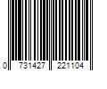 Barcode Image for UPC code 0731427221104