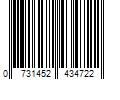 Barcode Image for UPC code 0731452434722