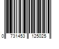 Barcode Image for UPC code 0731453125025