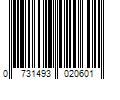 Barcode Image for UPC code 0731493020601