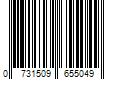 Barcode Image for UPC code 0731509655049. Product Name: Christopher Trading Co. LLC Red By Kiss 2400 Tourmaline Ceramic Hair Blow Dryer With Detangler Pik Bd05n