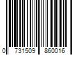 Barcode Image for UPC code 0731509860016