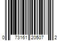 Barcode Image for UPC code 073161205072