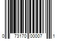 Barcode Image for UPC code 073170000071