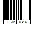 Barcode Image for UPC code 0731794002665