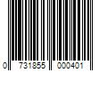 Barcode Image for UPC code 0731855000401