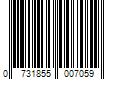 Barcode Image for UPC code 0731855007059