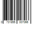 Barcode Image for UPC code 0731855007066