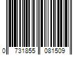 Barcode Image for UPC code 0731855081509