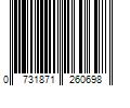 Barcode Image for UPC code 0731871260698