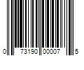 Barcode Image for UPC code 073190000075