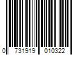 Barcode Image for UPC code 0731919010322