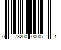 Barcode Image for UPC code 073200000071