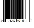 Barcode Image for UPC code 073200001467