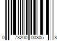 Barcode Image for UPC code 073200003058