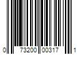 Barcode Image for UPC code 073200003171