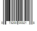 Barcode Image for UPC code 073200003218