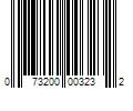 Barcode Image for UPC code 073200003232