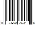 Barcode Image for UPC code 073200003348. Product Name: 