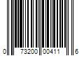 Barcode Image for UPC code 073200004116