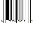 Barcode Image for UPC code 073200006172