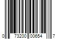 Barcode Image for UPC code 073200006547