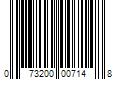 Barcode Image for UPC code 073200007148