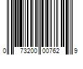 Barcode Image for UPC code 073200007629