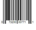 Barcode Image for UPC code 073200007711