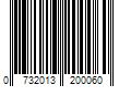 Barcode Image for UPC code 0732013200060