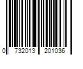 Barcode Image for UPC code 0732013201036