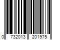 Barcode Image for UPC code 0732013201975