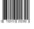 Barcode Image for UPC code 0732013202392