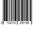 Barcode Image for UPC code 0732013250195