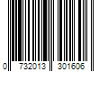 Barcode Image for UPC code 0732013301606